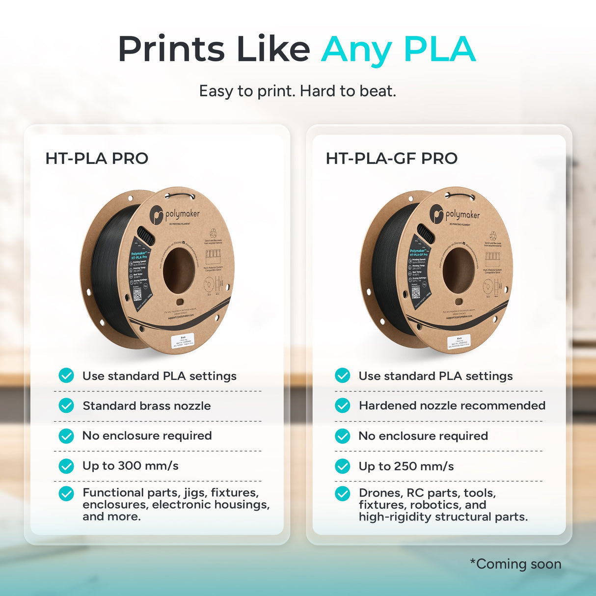 Polymaker™ HT-PLA Pro