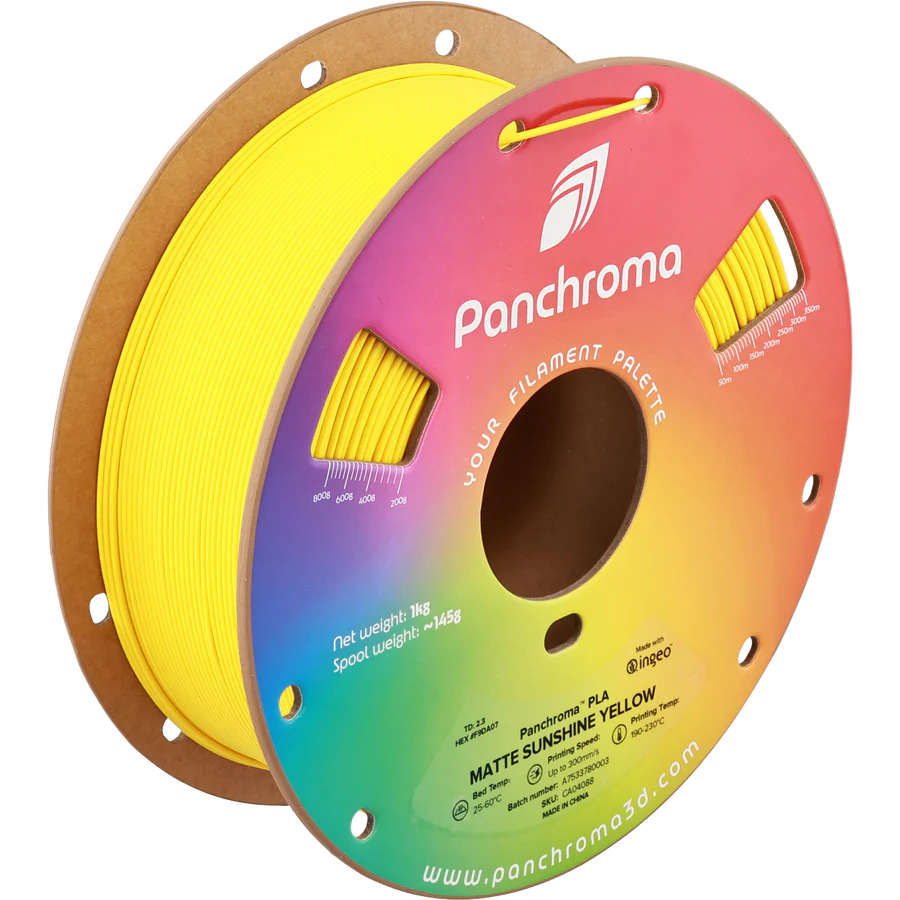 Panchroma™ Matte PLA (Formerly PolyTerra™ PLA)