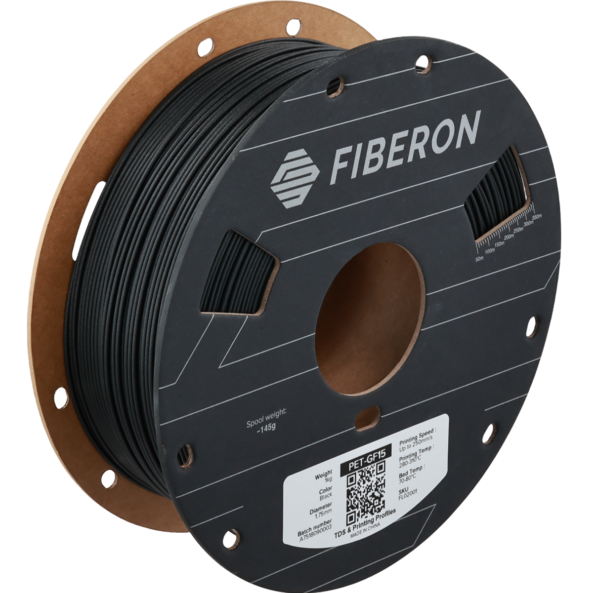 Fiberon PET-GF15 Bulk | 15% Glass Fiber PET, 133°C HDT – Polymaker