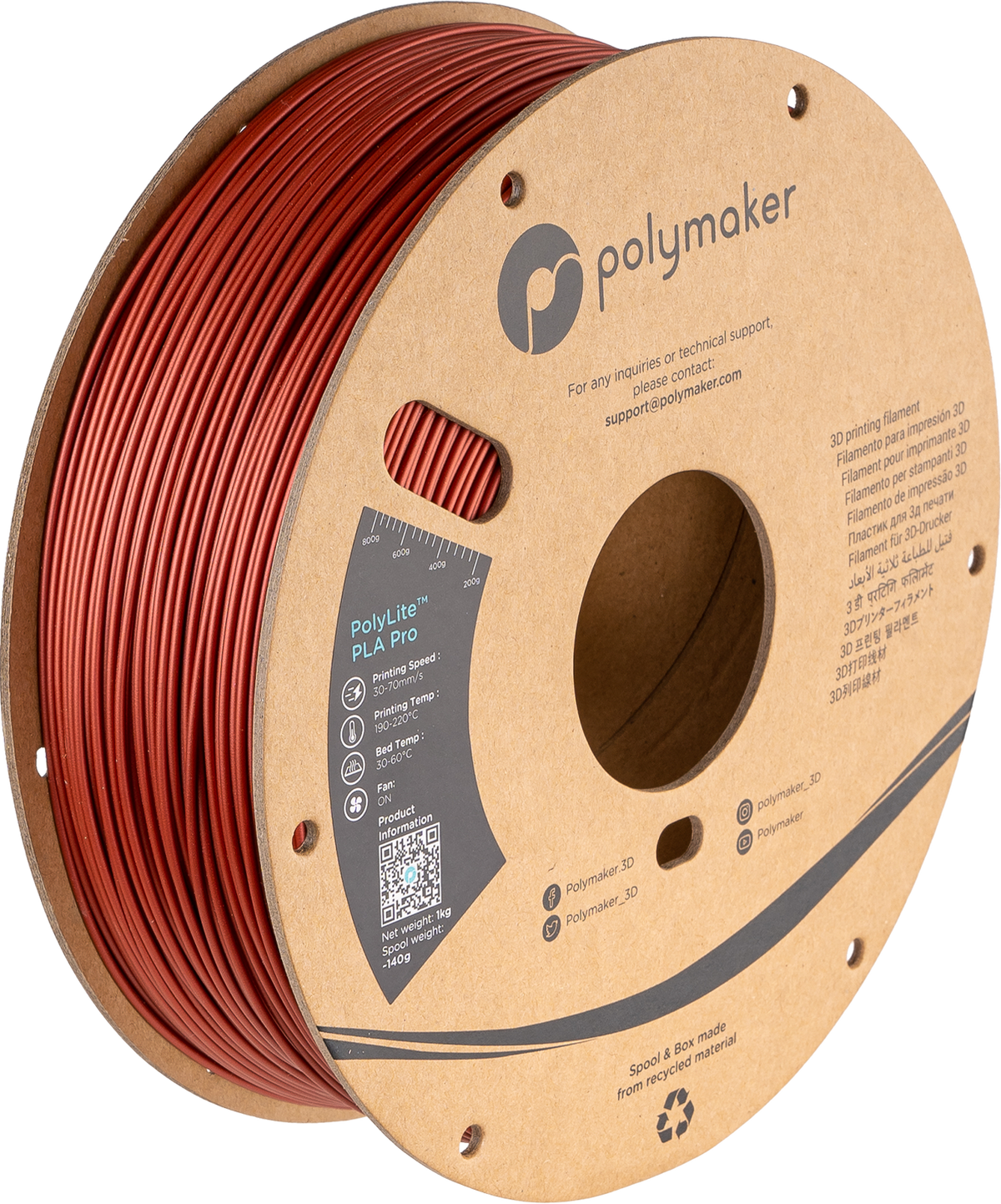 【3色セット】Polymaker PolyLite PLA 1.75mm径 PolyLite PLA フィラメント3巻セット | Polymaker社製3D