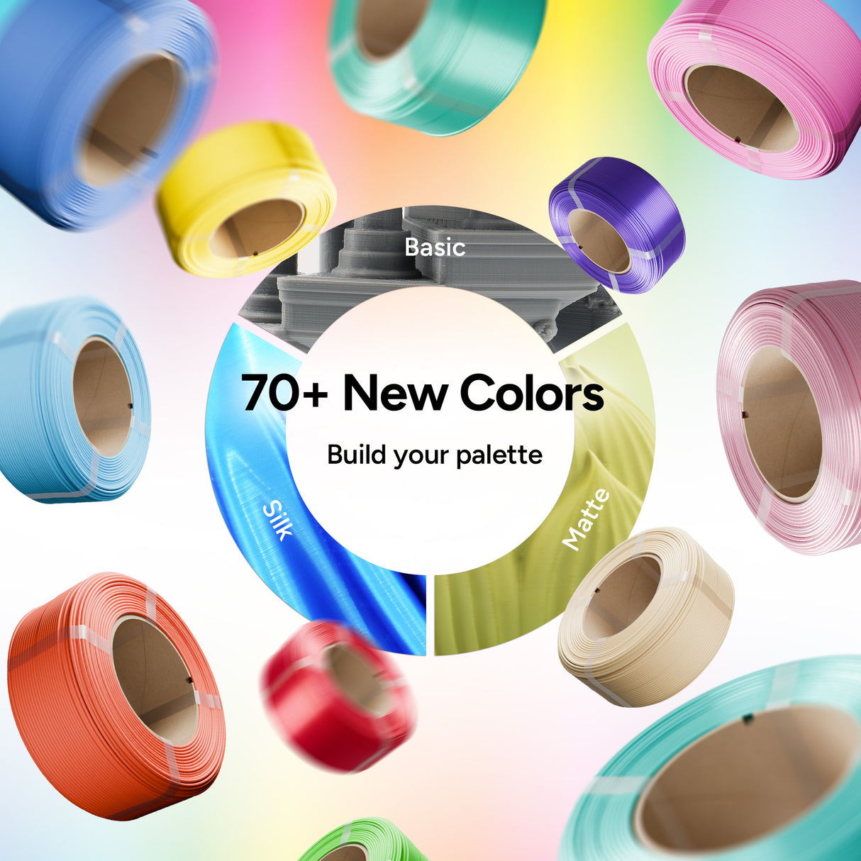 Panchroma™ Marble PLA (Formerly PolyTerra™ Marble)