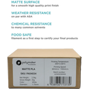 Panchroma™ Matte PLA (Formerly PolyTerra™ PLA)